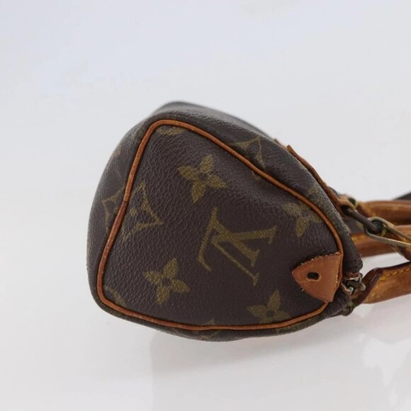 LOUIS VUITTON Monogram Mini Speedy Hand Bag M41534 LV Auth 144370 - Picture 6 of 16